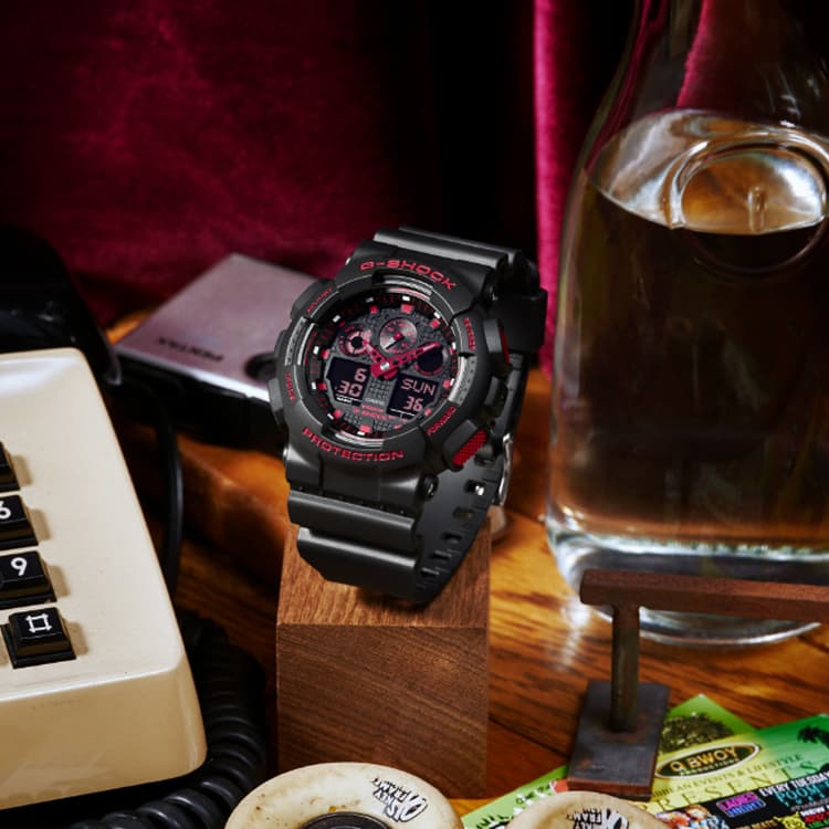 Часы Casio G-Shock GA-100BNR-1A - изображение 7