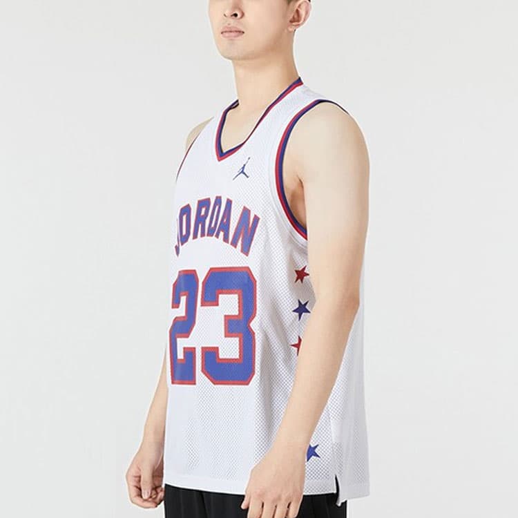Баскетбольная майка Jordan Training Vest White - изображение 5