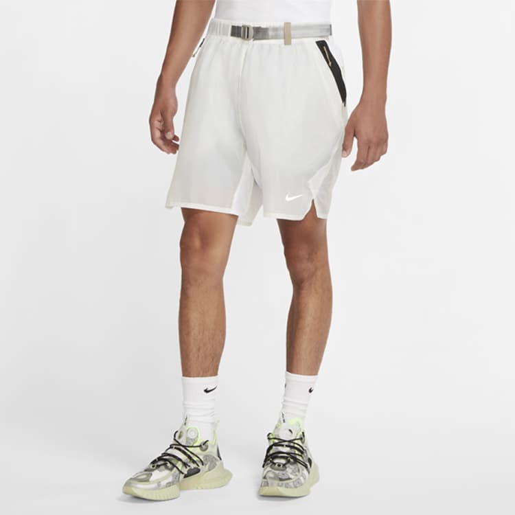 Шорты Nike ISPA Shorts White - изображение 5