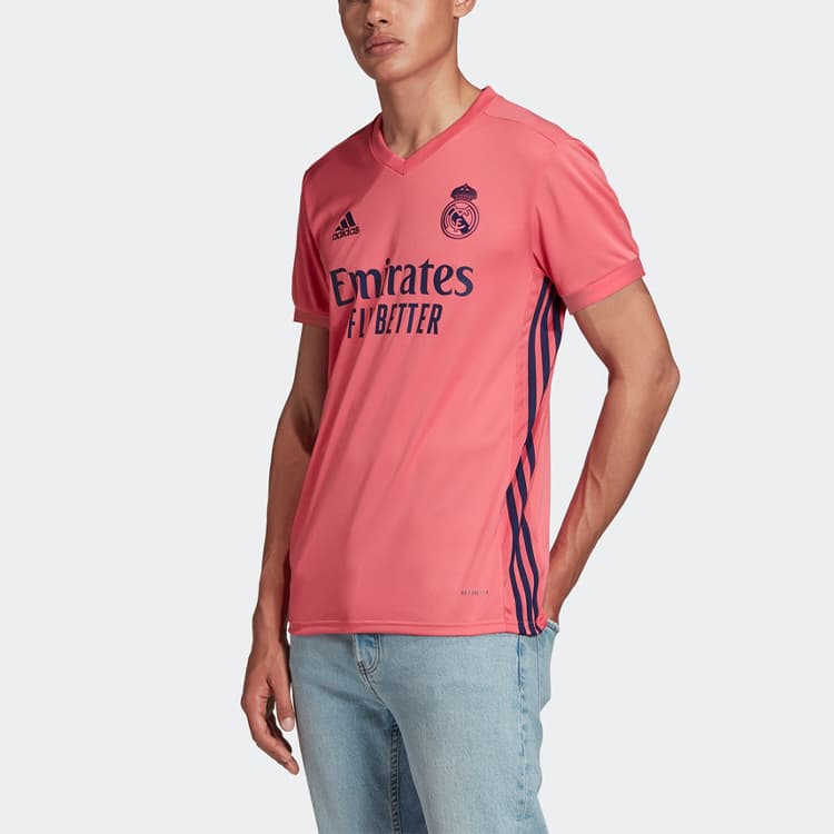 Футболка adidas Real Madrid Away Jersey Pink - изображение 4
