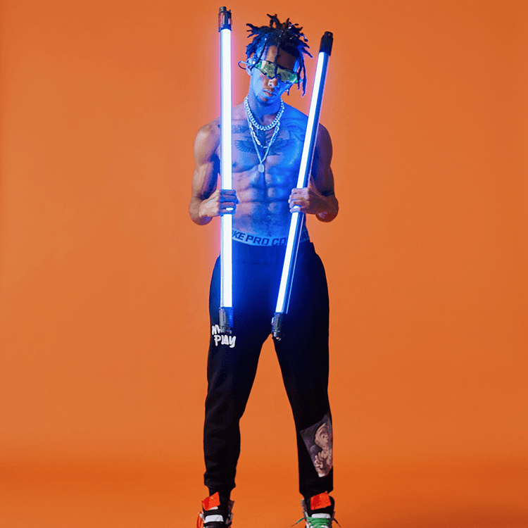 Штаны WHY PLAY x JoeCai Cyberpunk Series Black Joggers - изображение 3