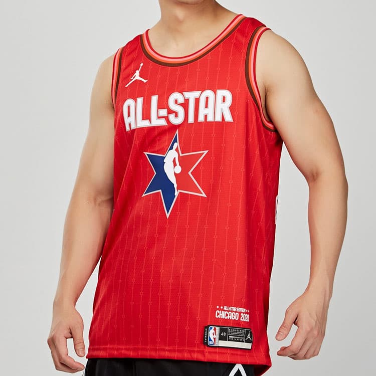 Баскетбольная майка Jordan NBA All-Star Edition NBA 2020 SW 2 - изображение 5