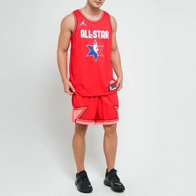 Баскетбольная майка Jordan LeBron James 23 Jersey Red - изображение 3