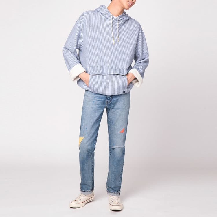 Штаны Levis Tapered Jeans Light Blue — фото 3
