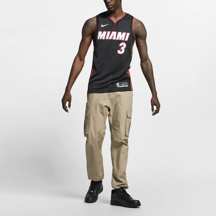 Баскетбольная майка Nike NBA Dwyane Wade Icon Edition Swingman Jersey - изображение 3