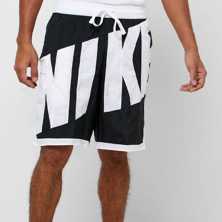 Шорты Nike Retro Logo Shorts Black/White - изображение 6