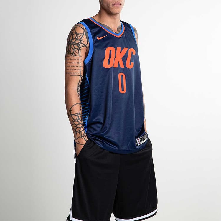 Баскетбольная майка Nike NBA SW 0 - изображение 4