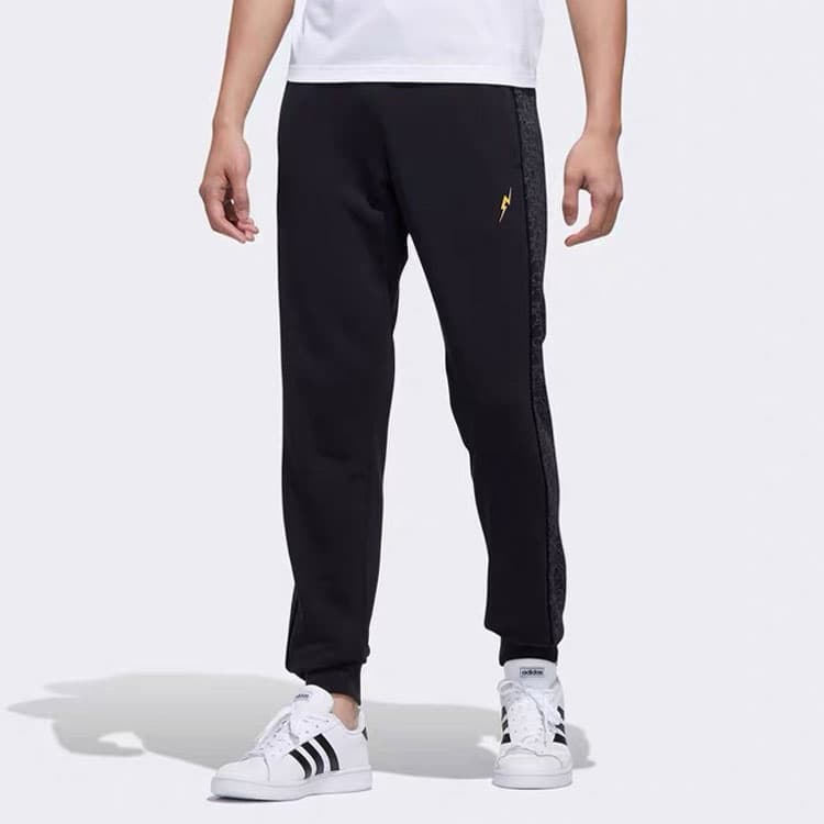 Спортивная одежда adidas neo x Pokemon Lightning Embroidered Sweatpants Black - изображение 2