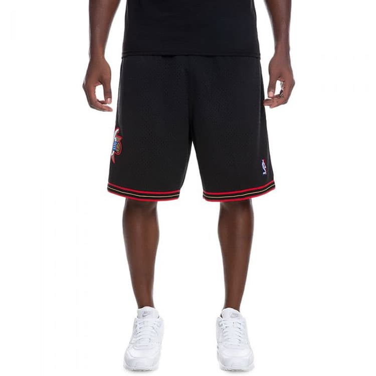 Баскетбольные шорты Mitchellness NBA Logo SW 76 - изображение 3