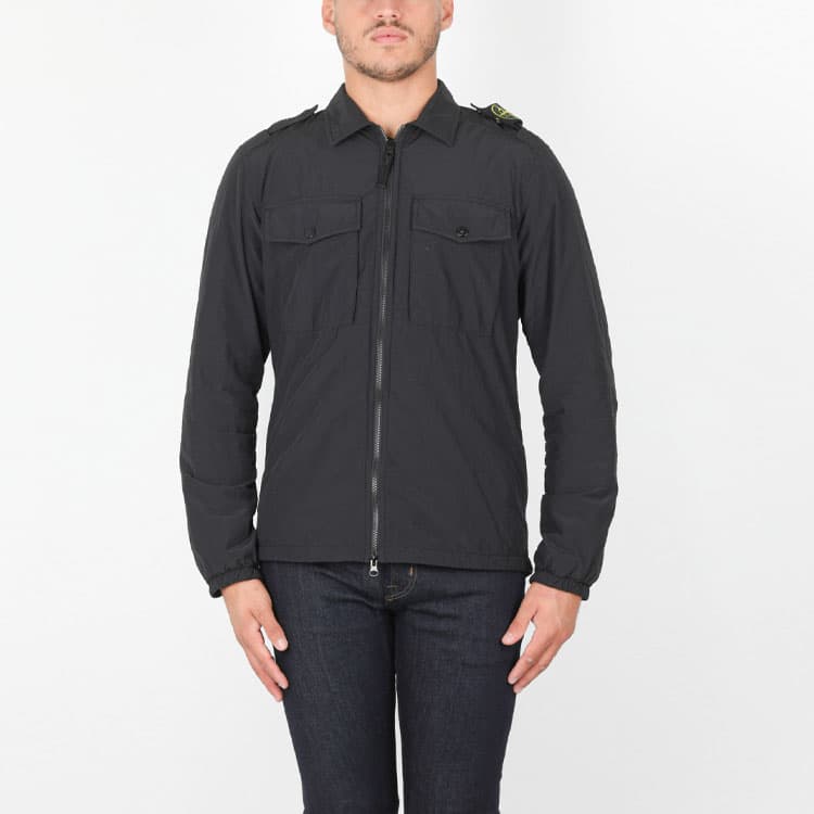 Куртка Stone Island Jacket Grey Black - изображение 2
