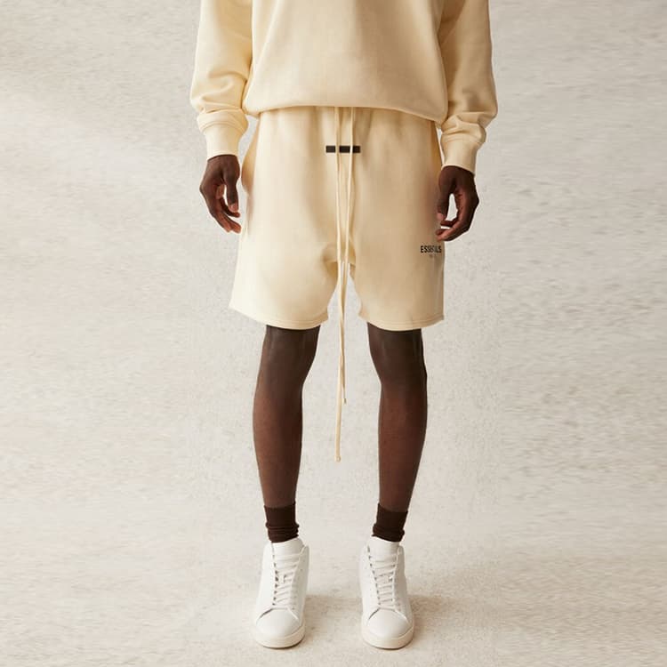 Шорты Fear of God Essentials SS21 Sweatshort Buttercream/Cream - изображение 3