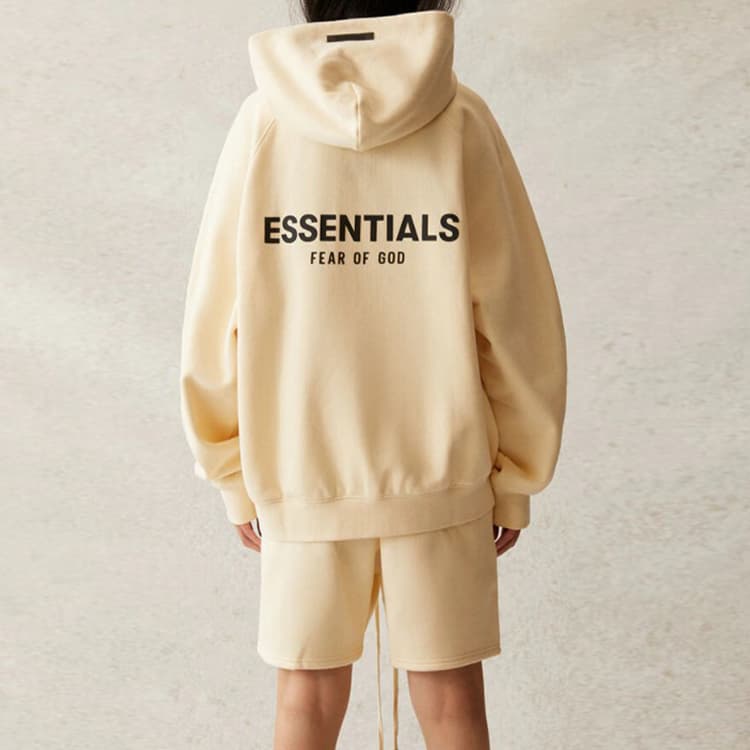 Худи Fear of God Essentials Cream Hoodie - изображение 3