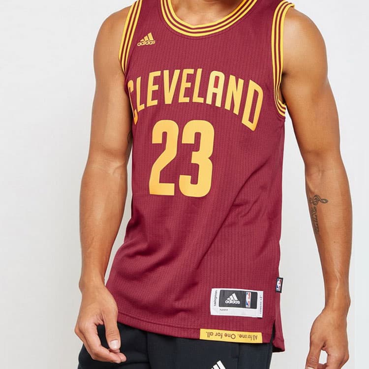 Баскетбольная майка adidas SW Cleveland Cavaliers LeBron James Jersey - изображение 3