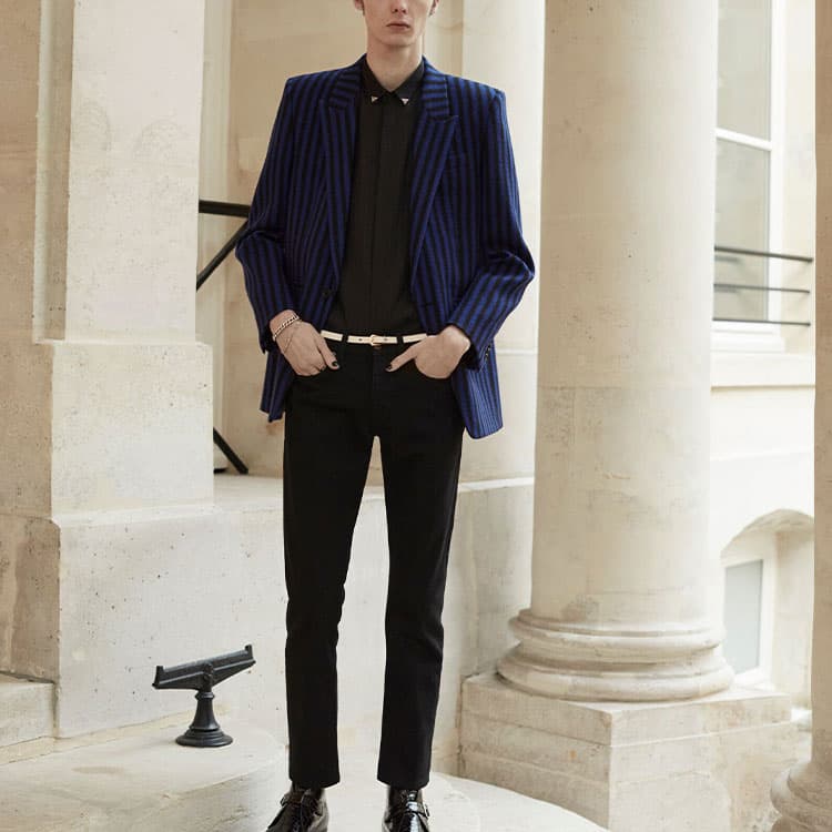 Штаны Saint Laurent Slim Jeans Black - изображение 4