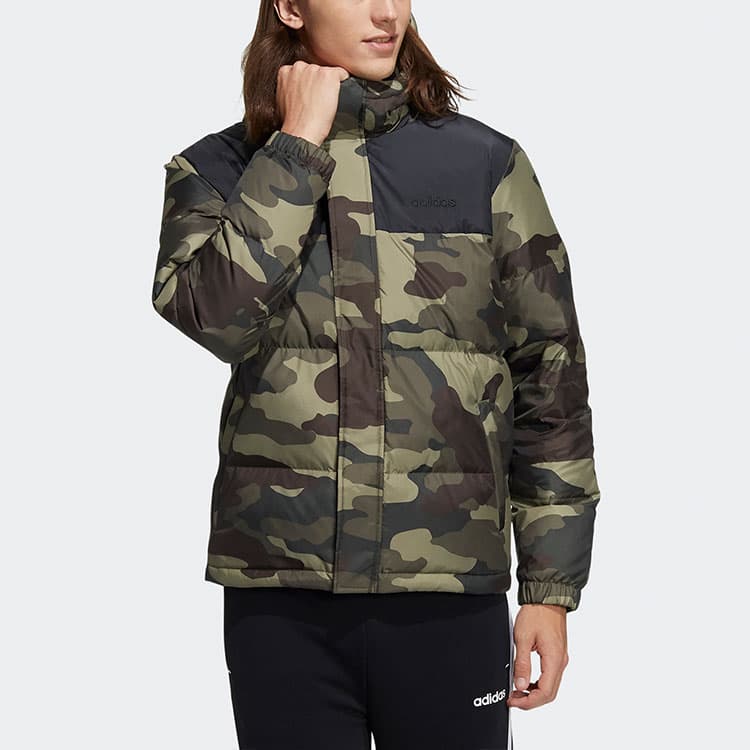 Зимняя куртка adidas neo M Dwn Camo Puff - изображение 2