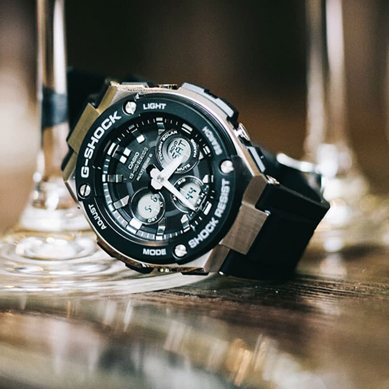Часы CASIO G-STEEL GST-W300-1APR - изображение 3