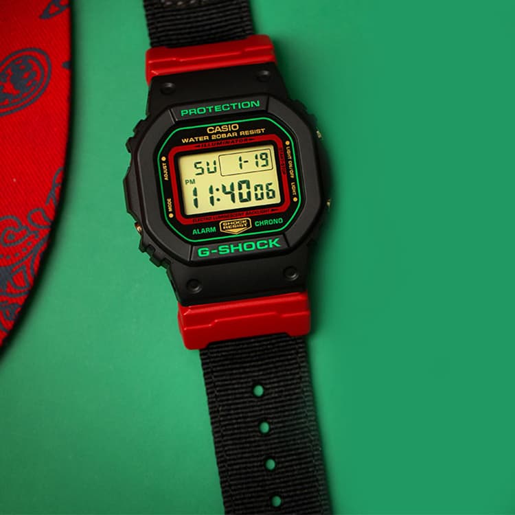 Часы CASIO G-SHOCK DW-5600THC-1 - изображение 7
