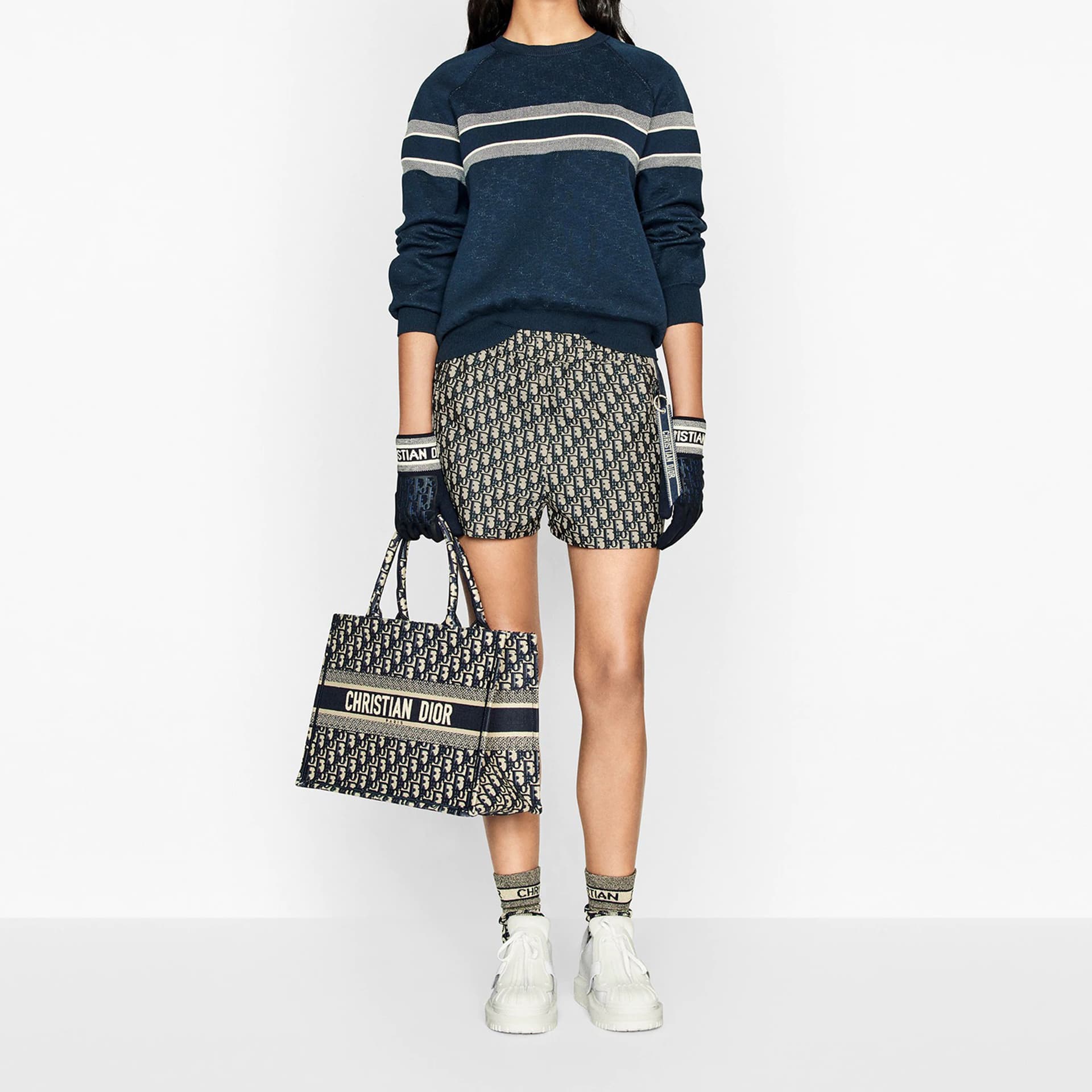 Сумка Dior Book Tote Denim Blue - изображение 7
