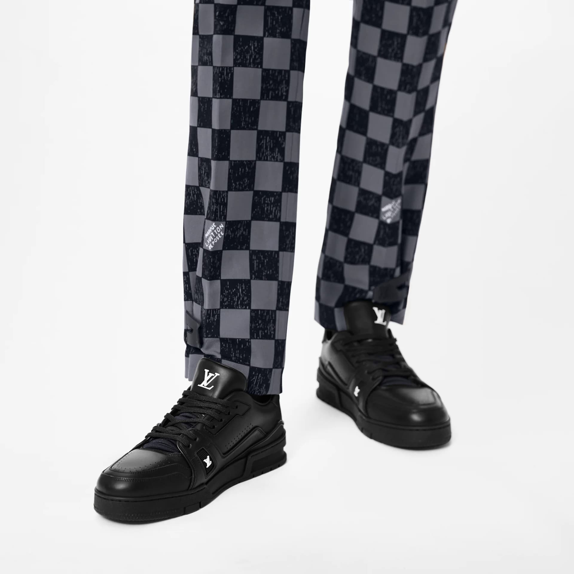 Кроссовки Louis Vuitton Trainer Black - изображение 5