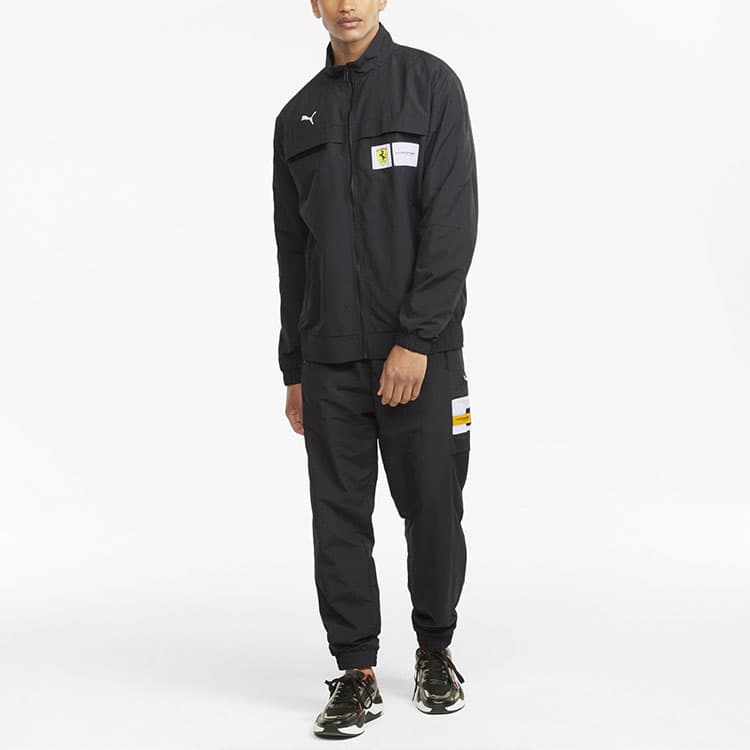 Куртка Puma Ferrari Racing Jacket Black - изображение 3
