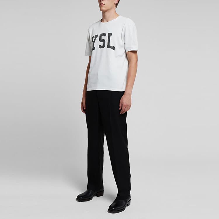 Футболка Saint Laurent Logo T-Shirt — фото 5