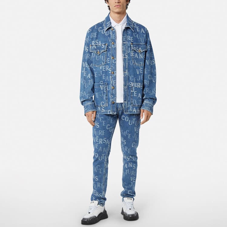 Джинсовая куртка VERSACE JEANS COUTURE SS22 - изображение 3