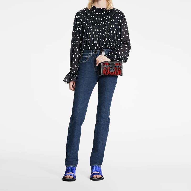 Сумка через плечо LOUIS VUITTON PETITE MALLE - изображение 5