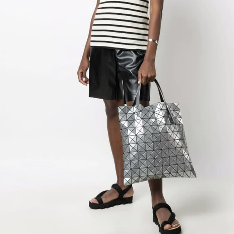 Сумка ISSEY MIYAKE Prism Tote Silver - изображение 6
