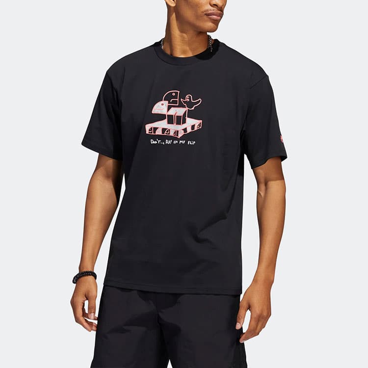 Футболка adidas Shmoofoil Tee Black - изображение 5