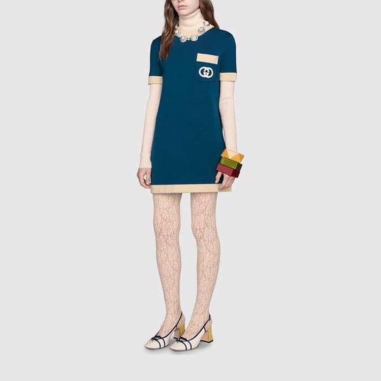 Платье GUCCI Logo - изображение 4