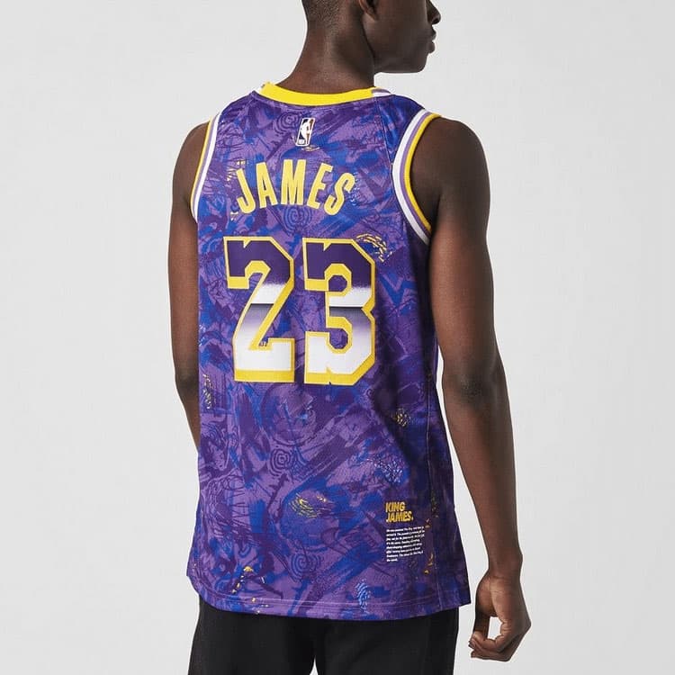 Баскетбольная майка Nike NBA James 23 Jersey - изображение 4