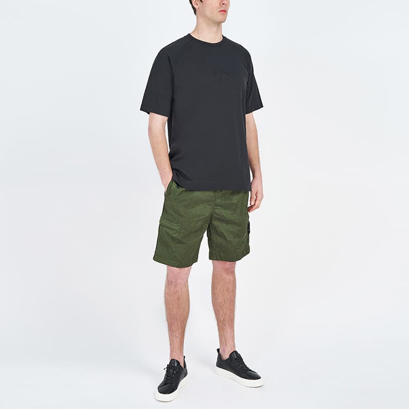Шорты Stone Island Shorts Green - изображение 3