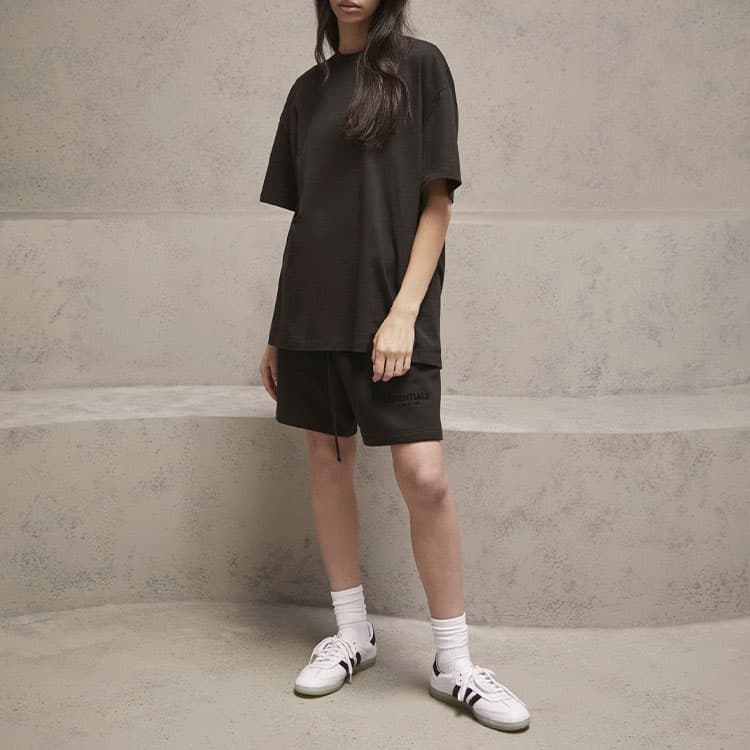 Шорты Fear of God Essentials SS22 Sweatshort Dark Oatmeal - изображение 3