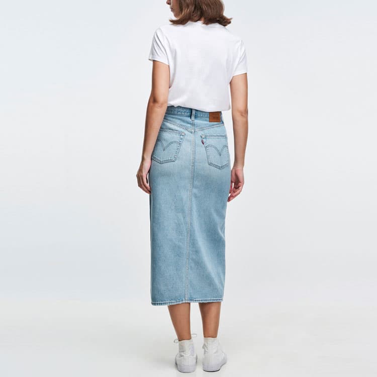 Levis Denim Skirt Blue - изображение 4