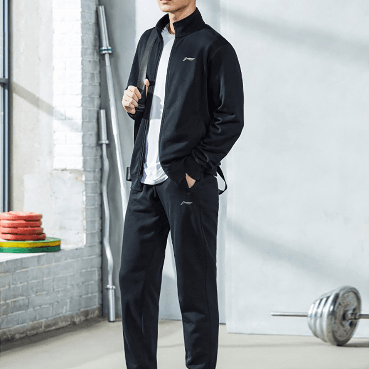 Спортивный костюм LiNing Running Suit Black - изображение 2