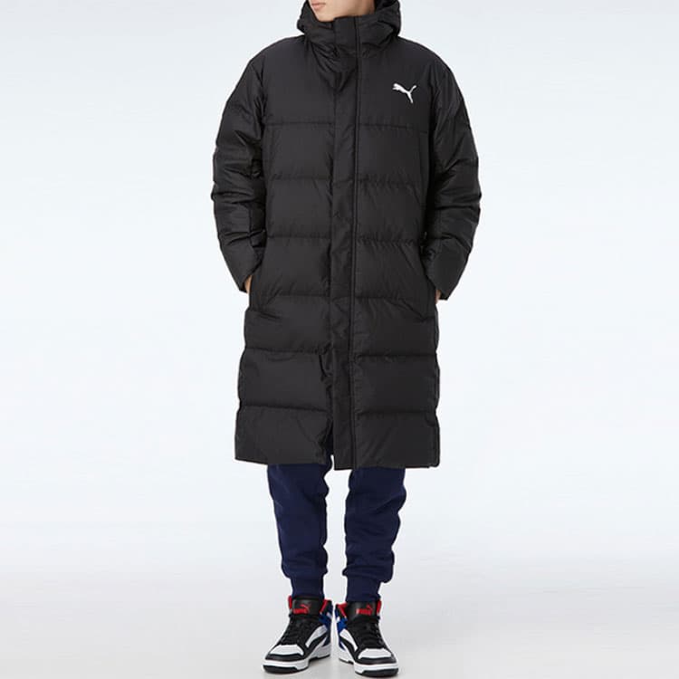 Зимняя куртка PUMA Long Oversized Down Jacket Black - изображение 4