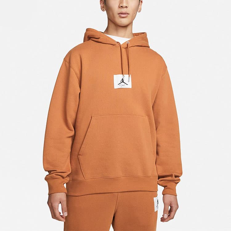 Худи Jordan SS22 Logo Hoodie Brown - изображение 3