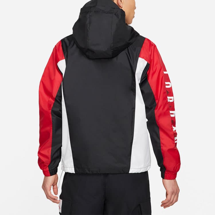 Куртка Jordan Logo Windbreaker Jacket Black - изображение 4