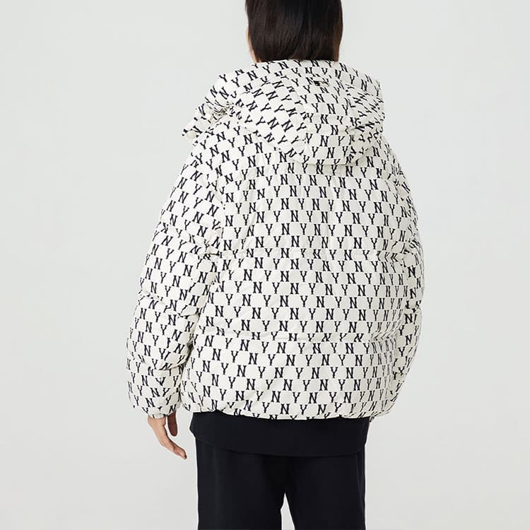 Зимняя куртка MLB Down Jacket White - изображение 6