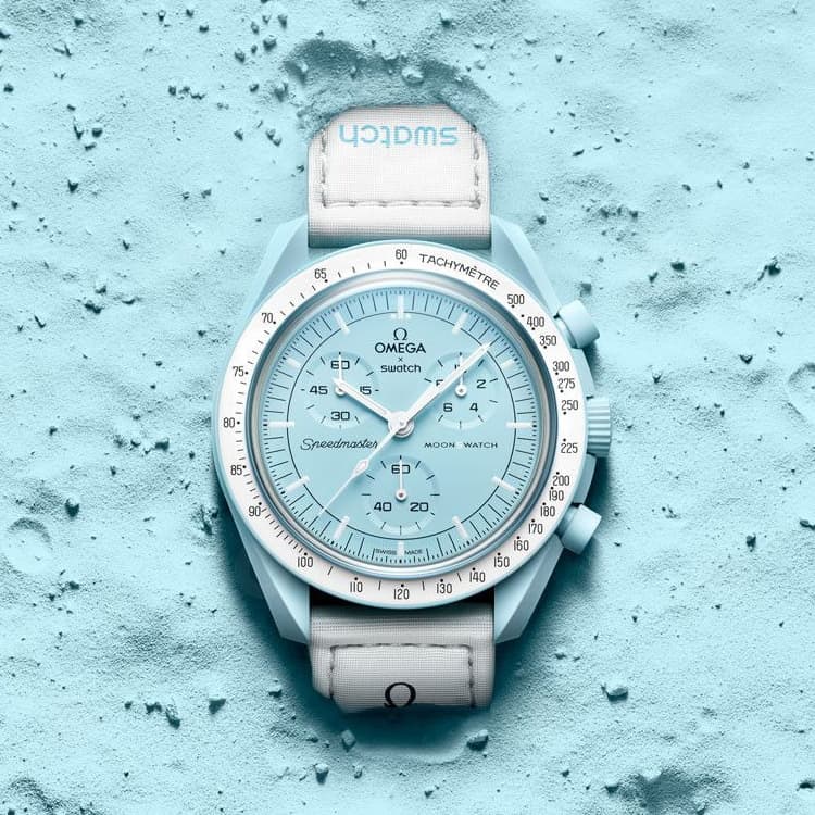 Часы Swatch x Omega SO33L100 - изображение 6