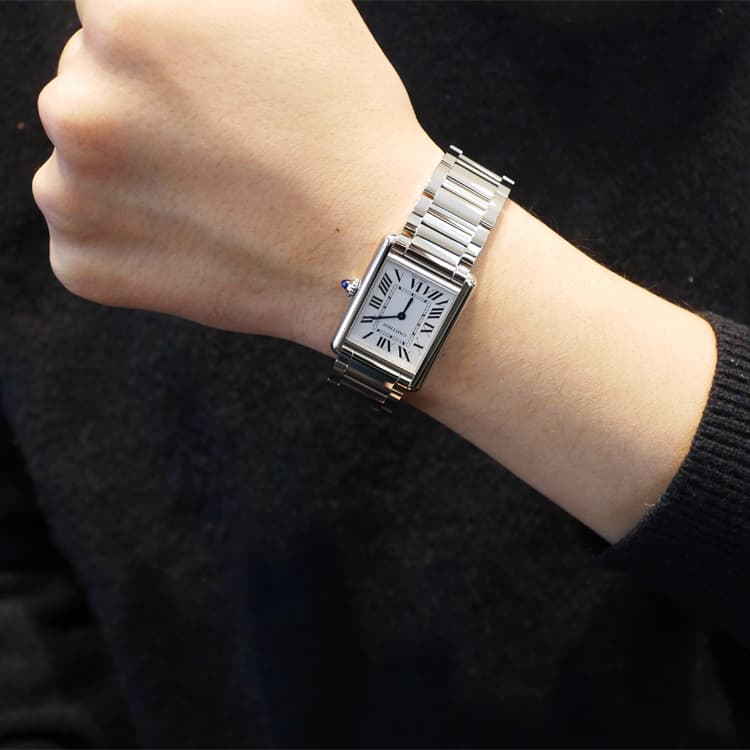 Часы Cartier Tank WSTA0052 - изображение 5