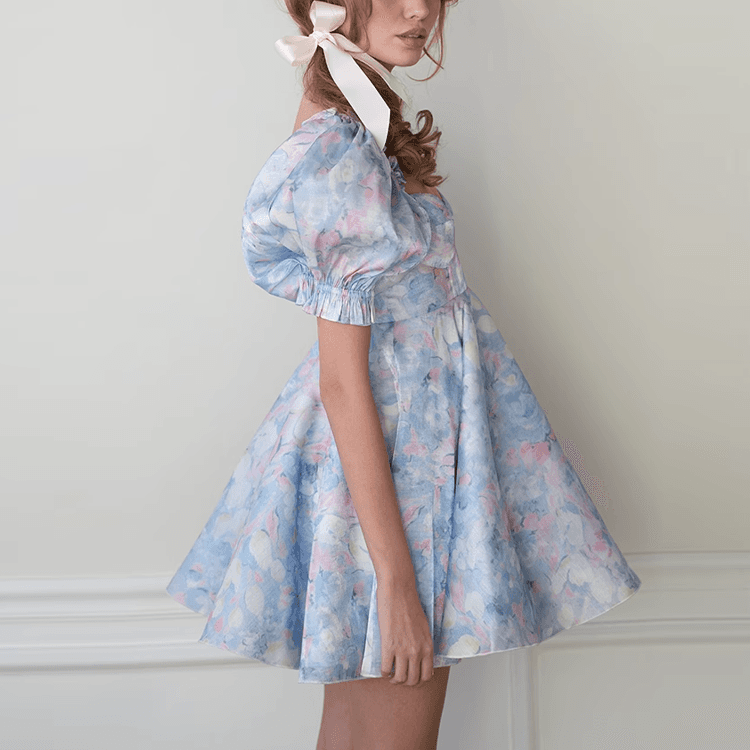 Платье Selkie Monet Print Dress - изображение 7