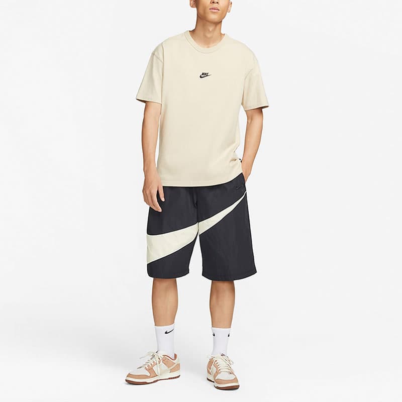 Шорты Nike Swoosh Black Shorts - изображение 3