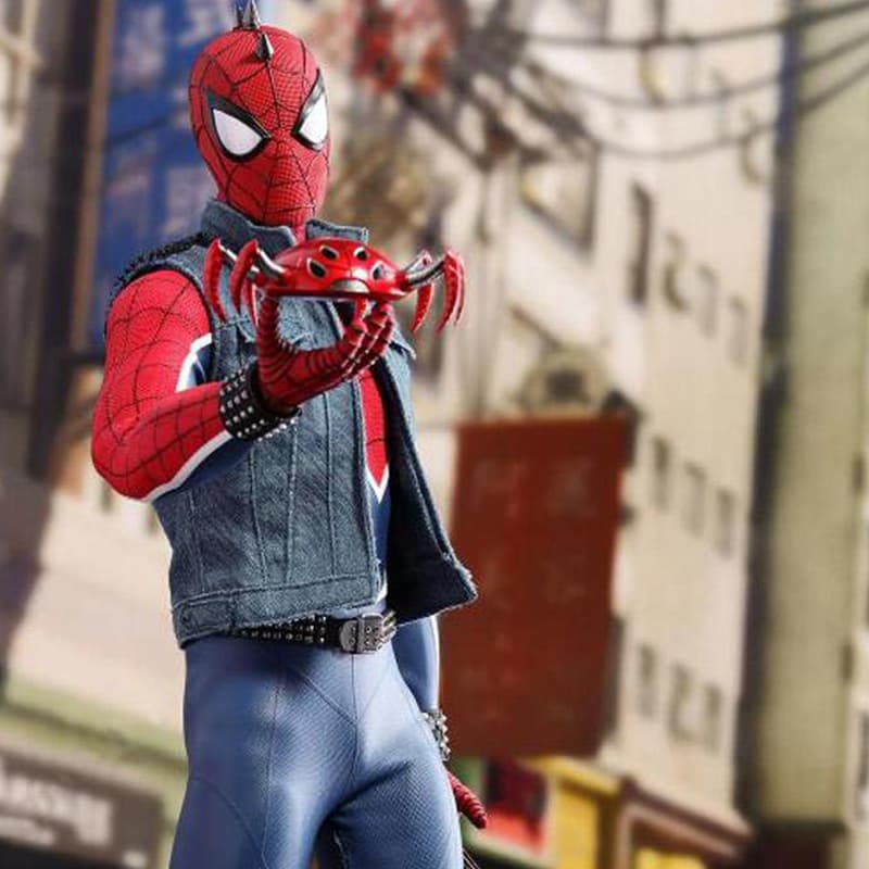 Фигурка Hot Toys Spider-Man VGM32 Punk Suit Edition - изображение 2
