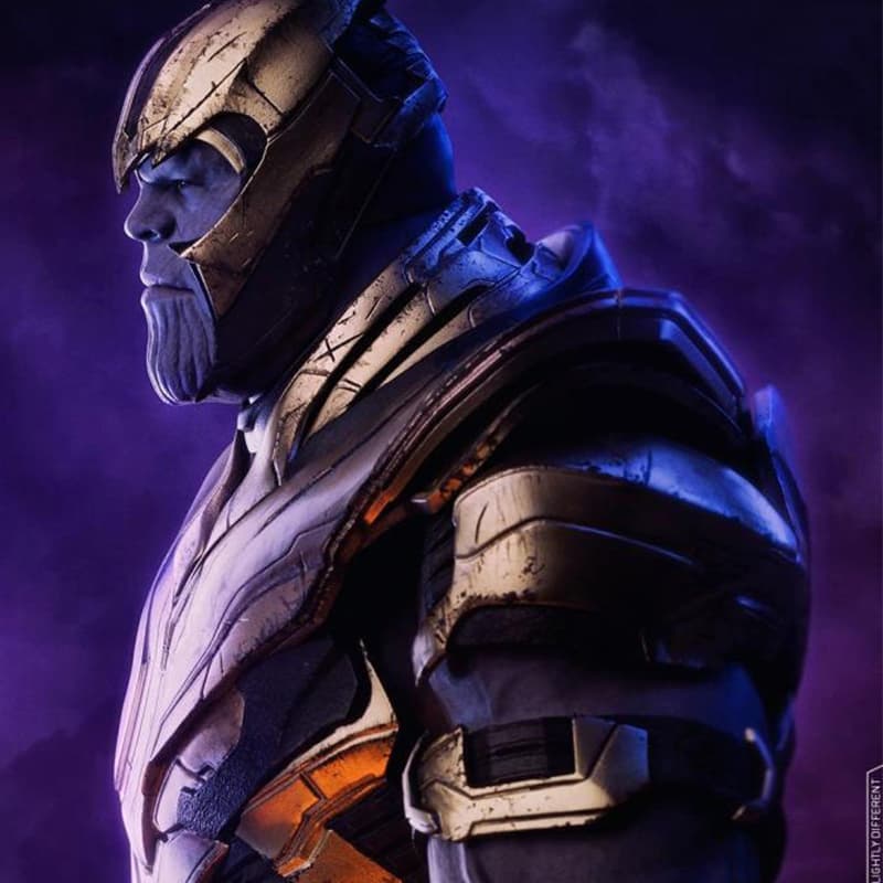 Фигурка Hot Toys Thanos Avengers 4 Gold Armor 3.0 - изображение 3
