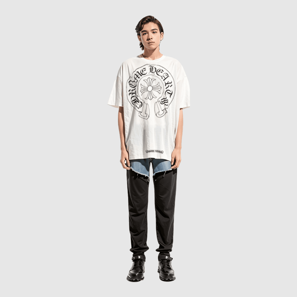 Футболка Chrome Hearts T-Shirt White - изображение 4