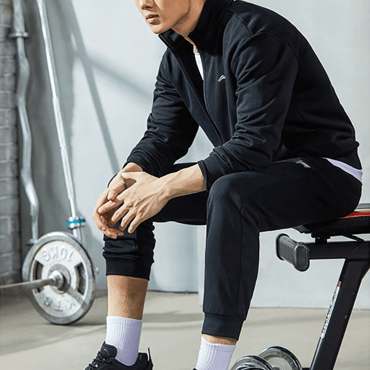 Спортивный костюм LiNing Running Suit Black - изображение 4