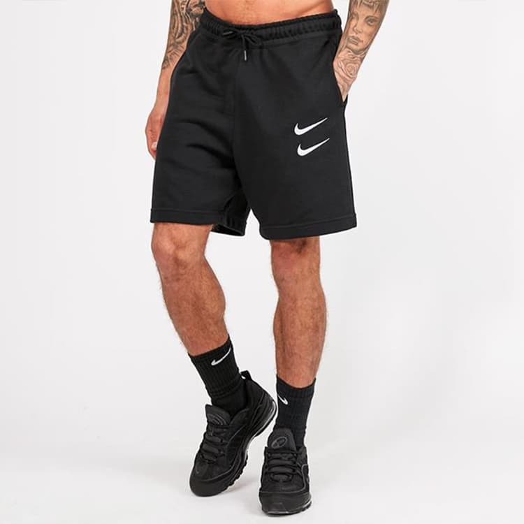 Шорты Nike Swoosh French Terry Short Black - изображение 4