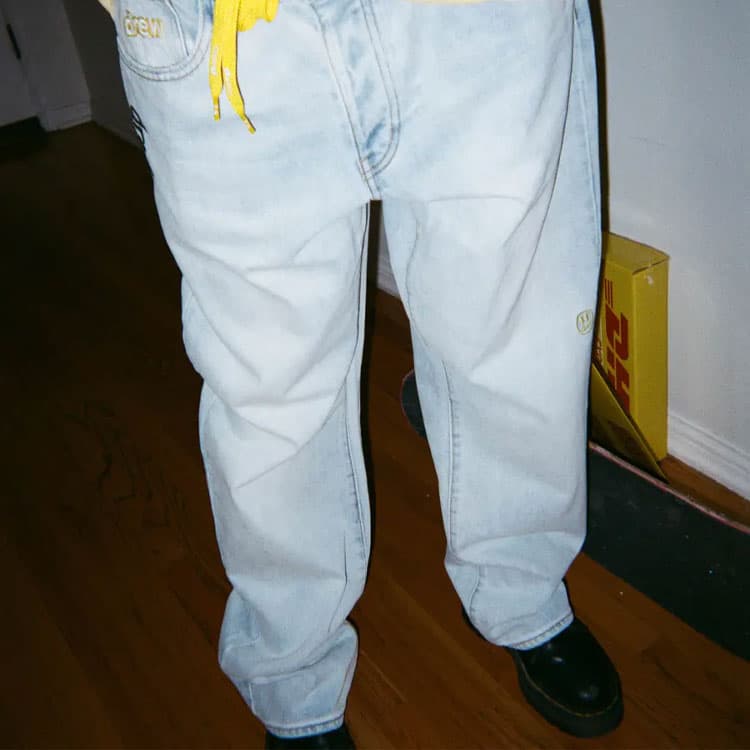 Штаны Drew House Leg Jean - изображение 6