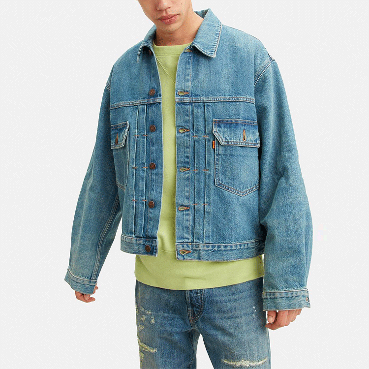 Джинсовая куртка Levis Denim Jacket - изображение 3